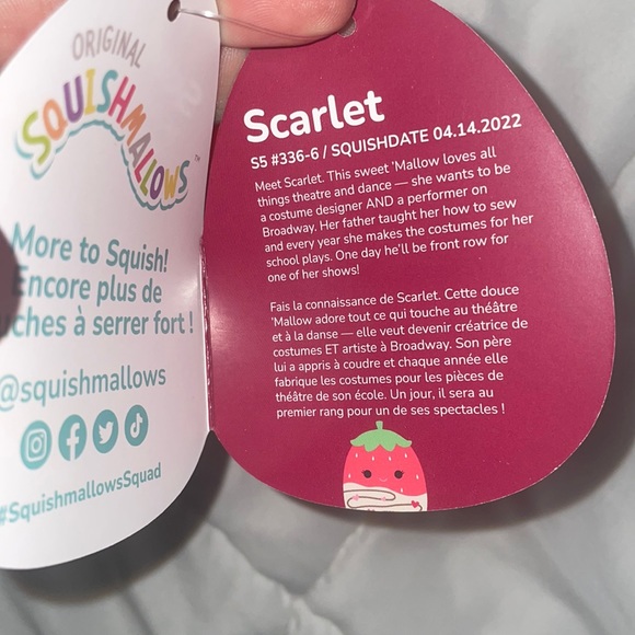 Scarlet Squishmallow! - Picture 5 of 5
